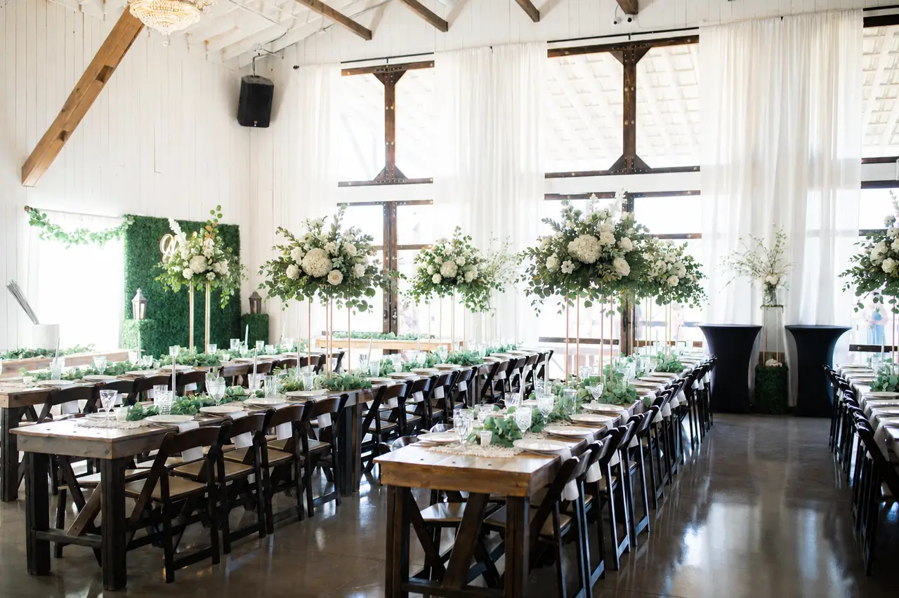 Blissful Hill indoor reception