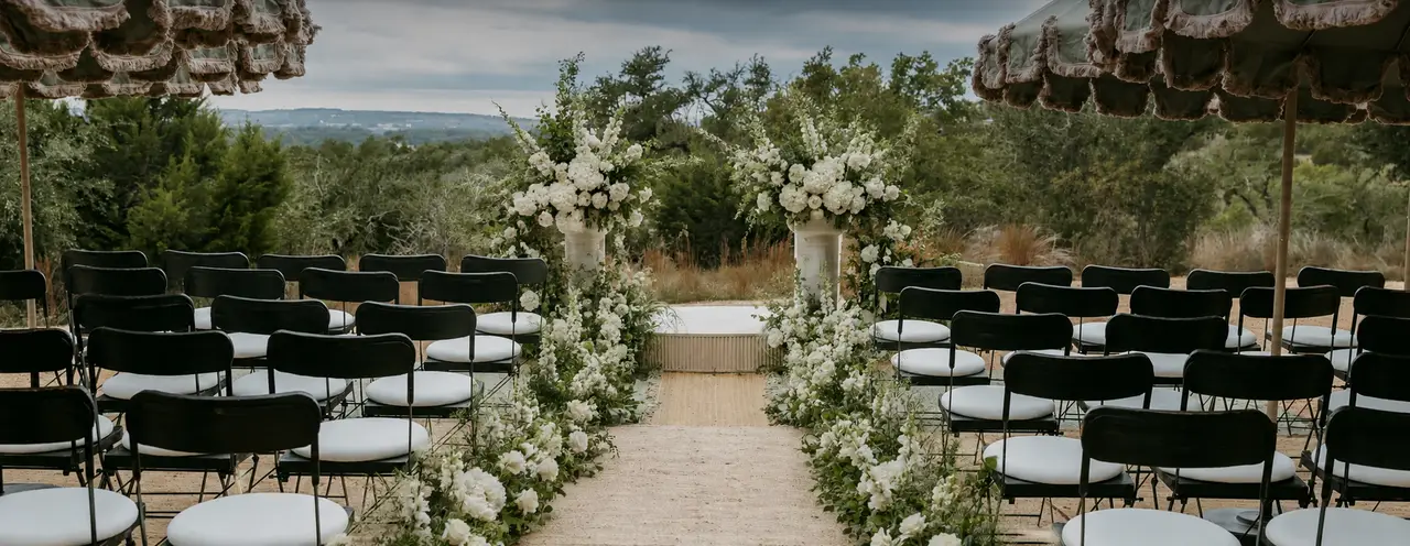 Cactus Moon Lodge outdoor ceremony