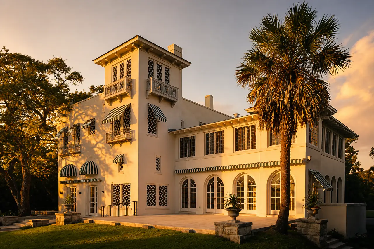 Laguna Gloria (The Contemporary Austin) golden hour