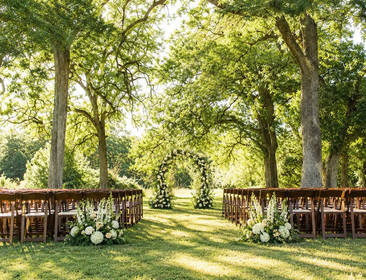 Pecan Springs Ranch spring ceremony