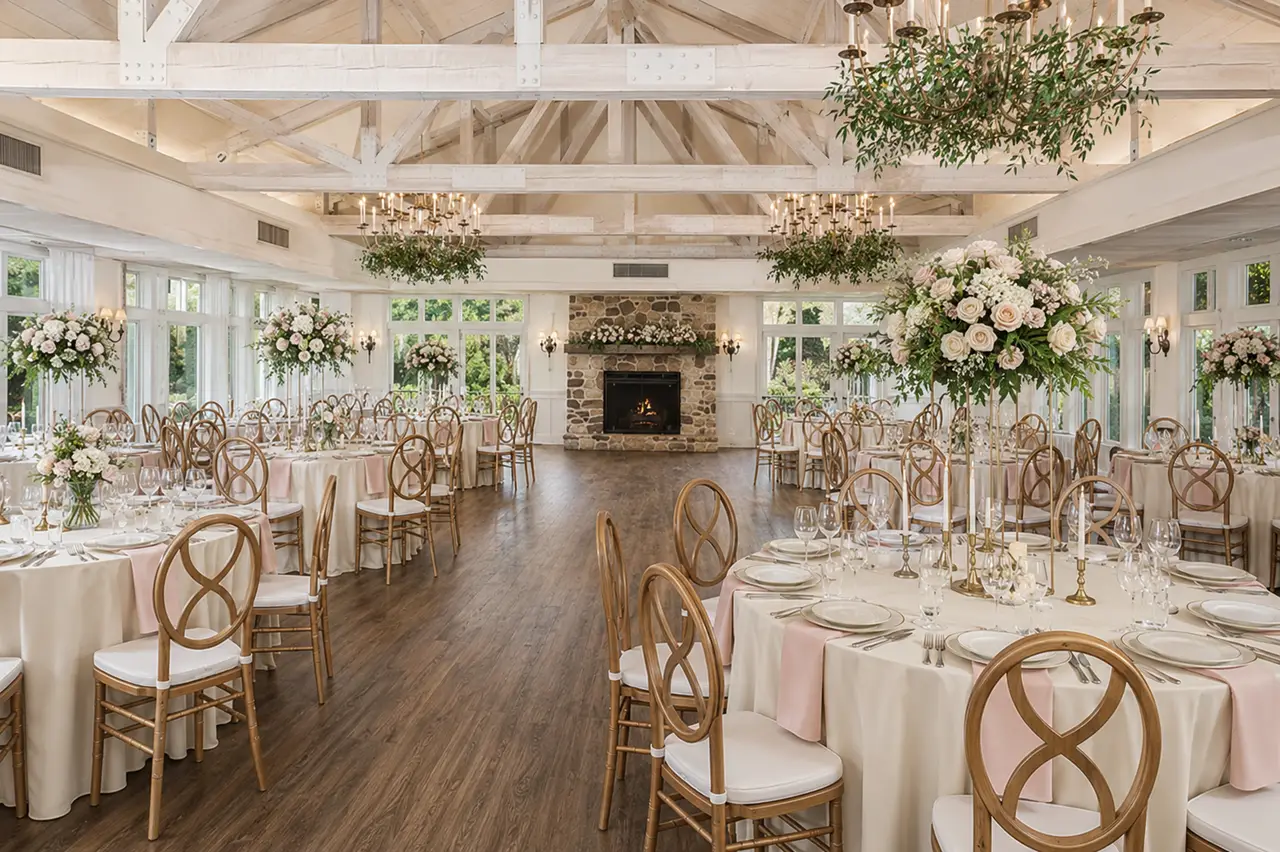 Barker House by Wedgewood Weddings reception