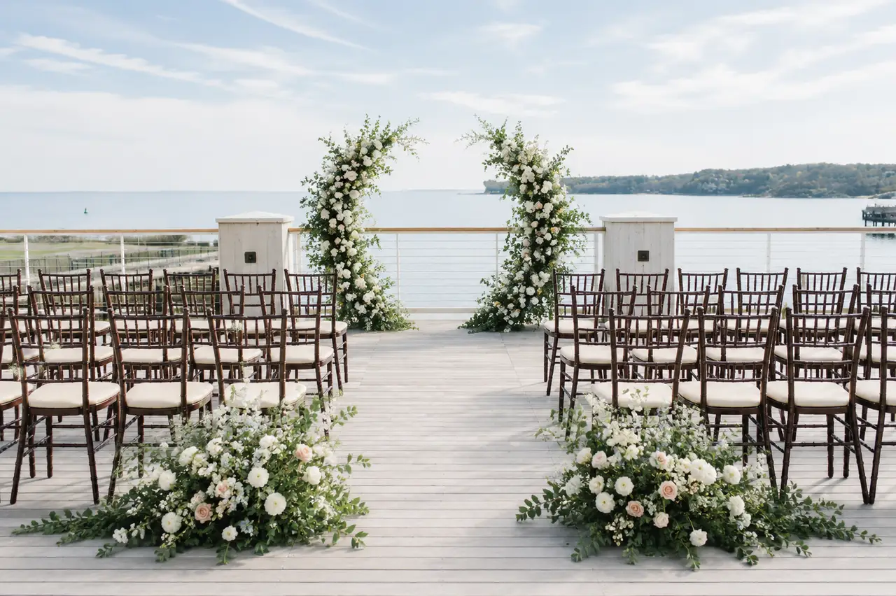 Beauport Hotel Gloucester waterside ceremony