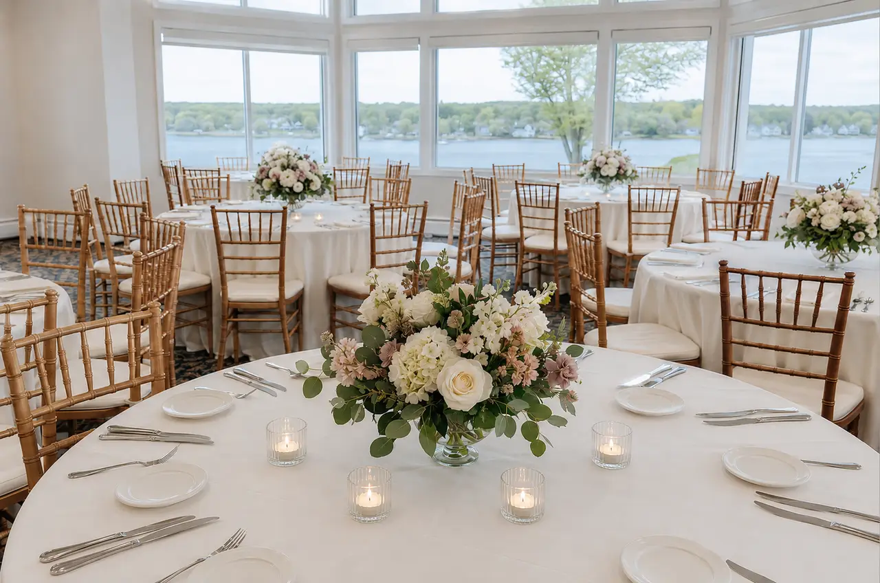 Fall River Country Club elegant reception