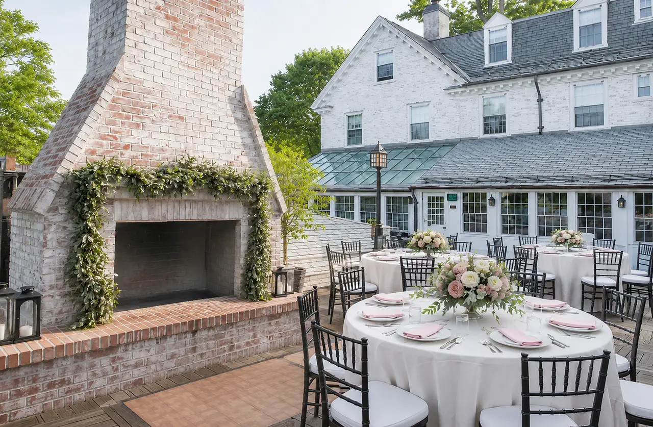 Inn on Boltwood courtyard reception price breakdown