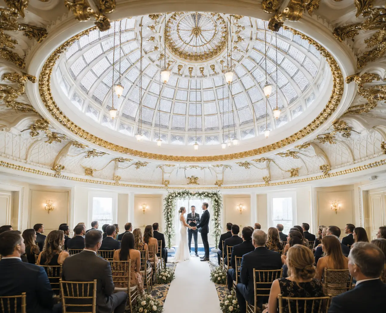 The Lenox Hotel grand ceremony