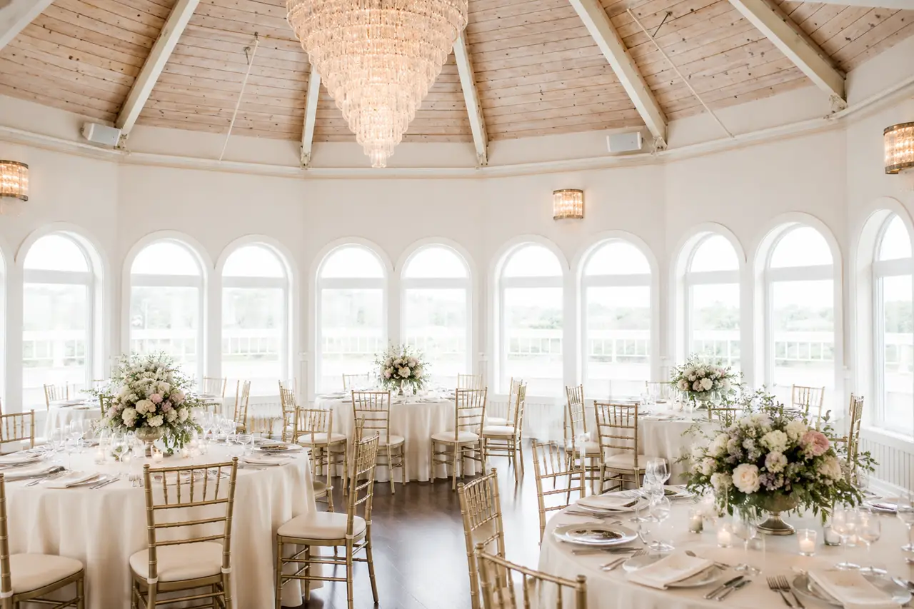 The Cape Club ballroom reception
