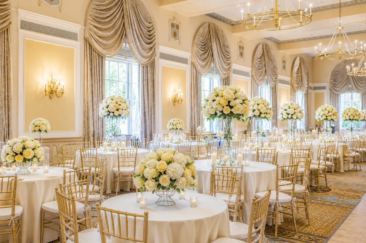 Francis Marion Hotel ballroom reception