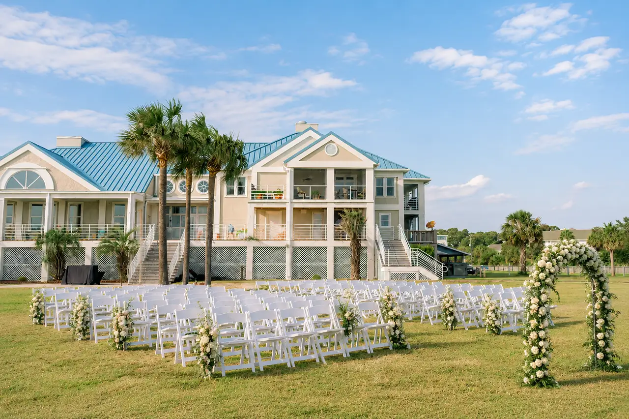 The Citadel Beach Club waterside ceremony