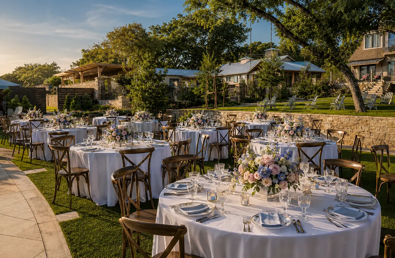Hotel Lucy garden reception