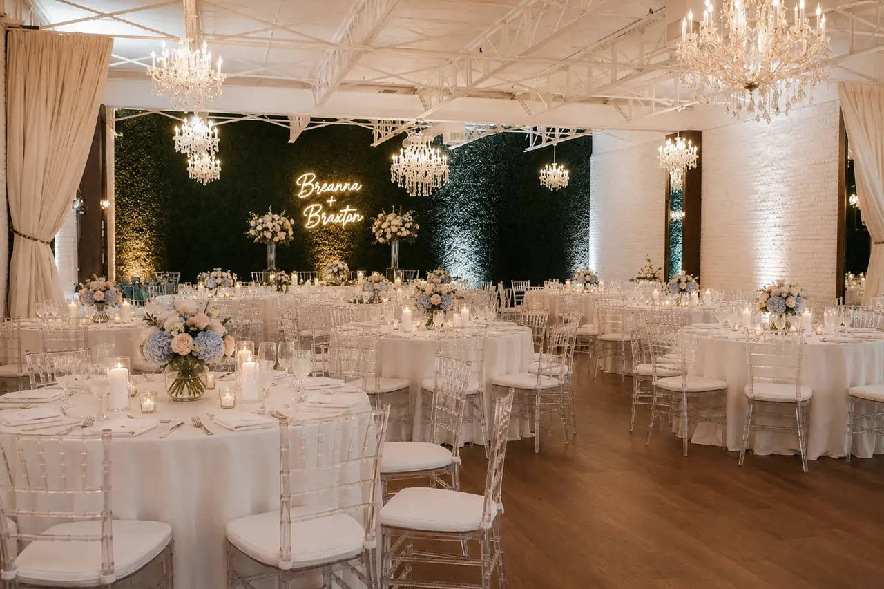 Howell & Dragon indoor reception