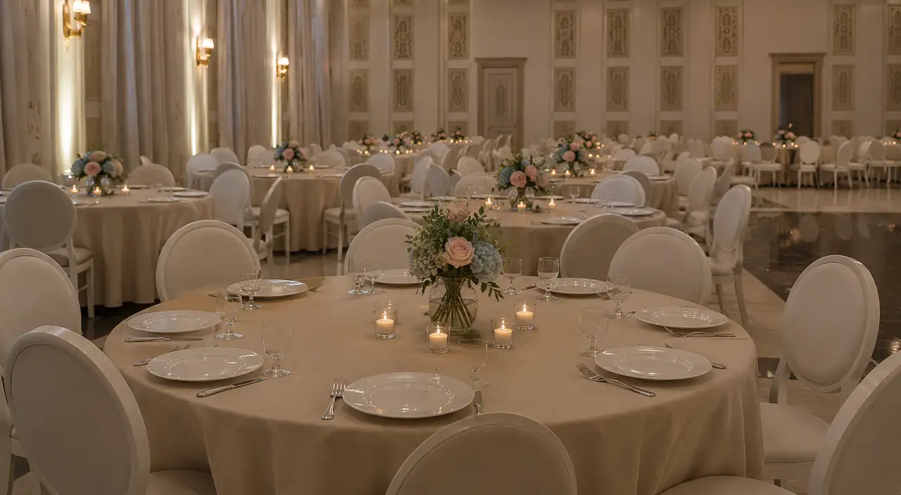 The Crown Dallas ballroom reception