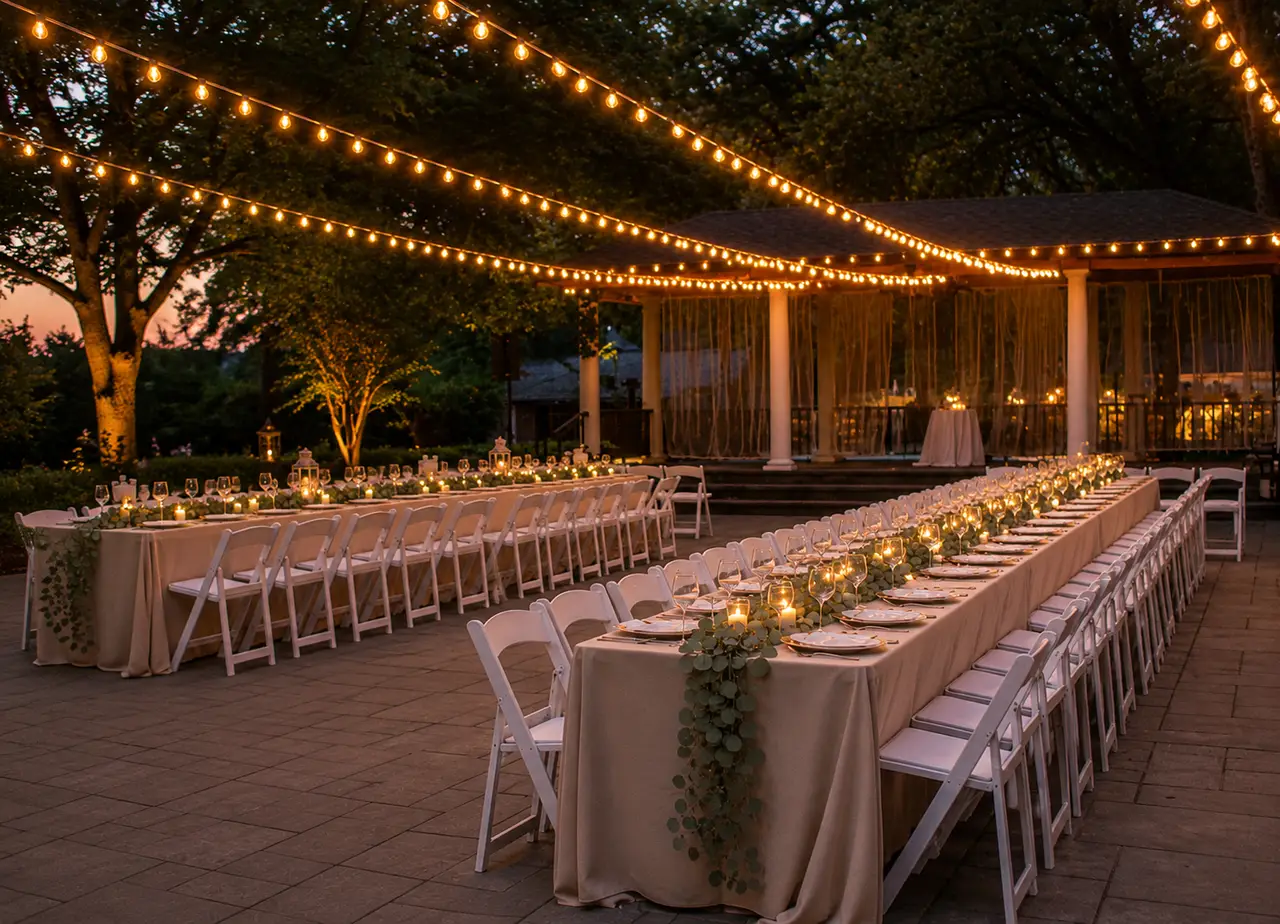 The Sanford House Inn & Spa outdoor reception