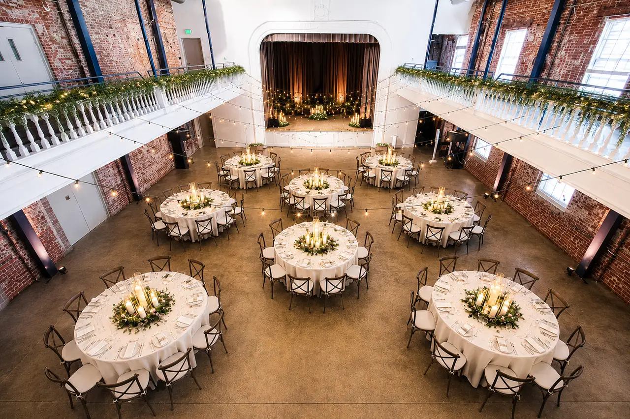 Denver Tivoli Turnhalle at Auraria reception