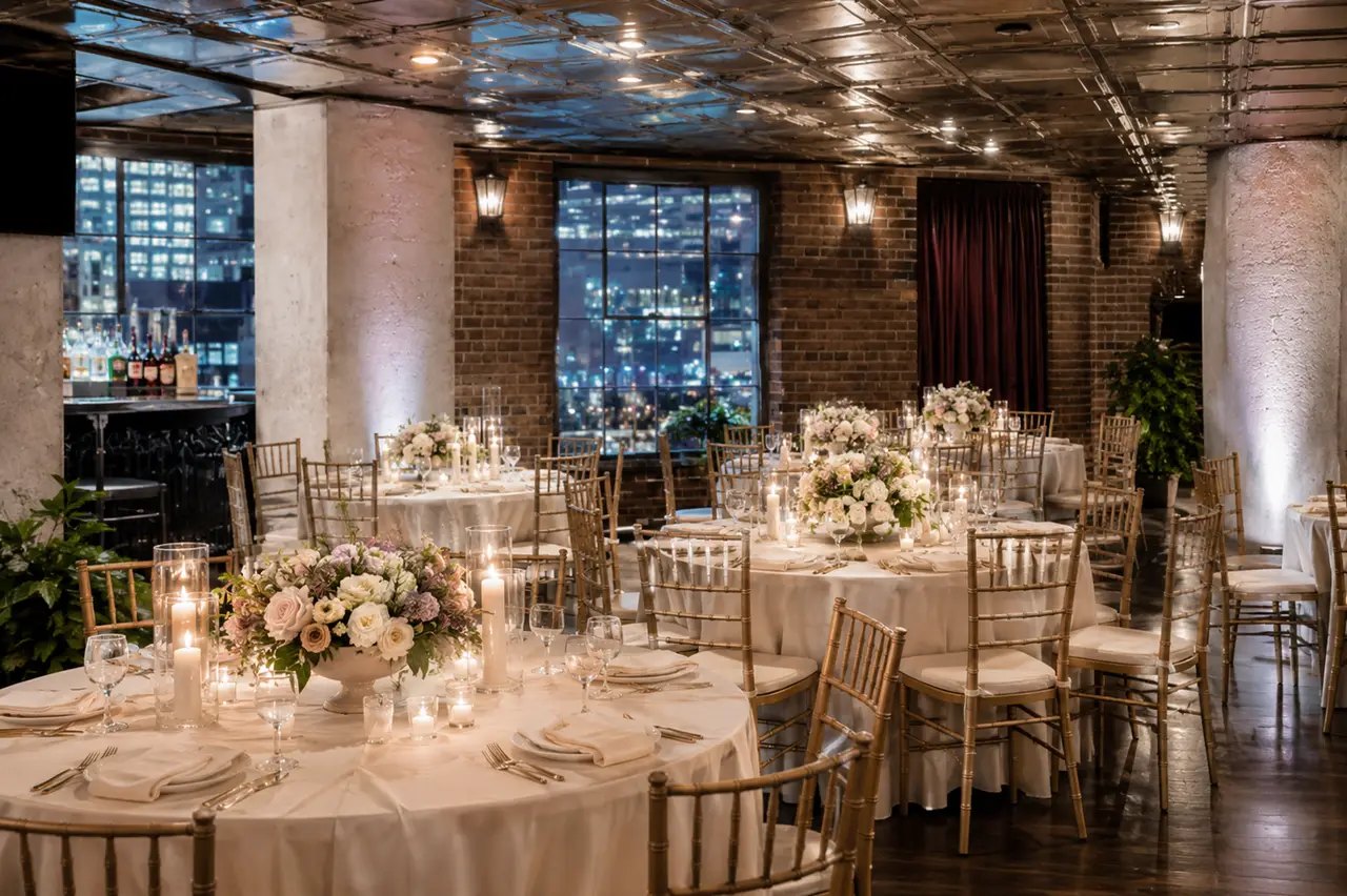 Ironworks wedding reception