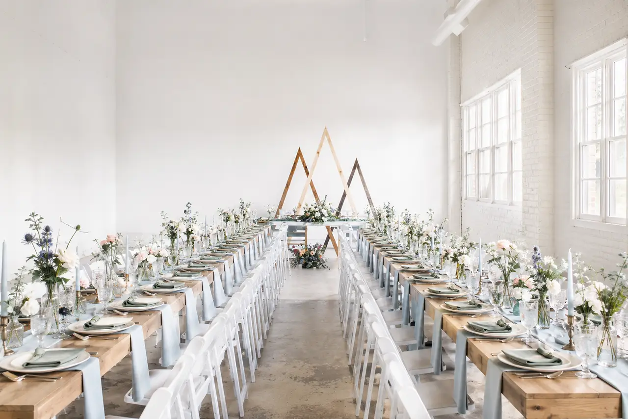 Realm Denver soft rustic reception