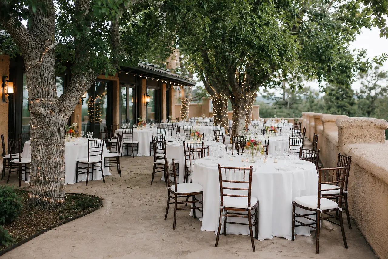 Villa Parker outdoor reception