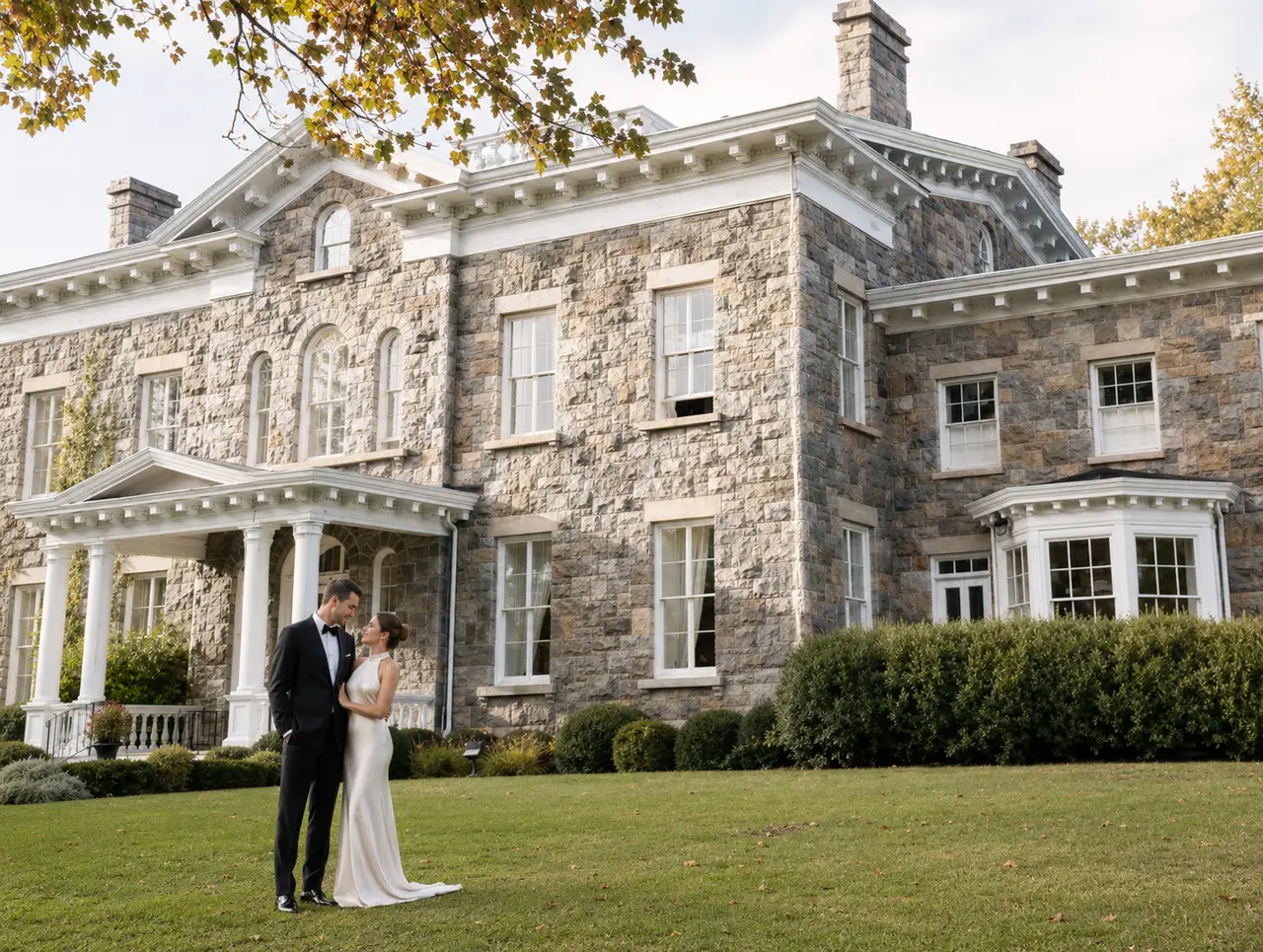 Brecknock Hall affordable hamptons wedding venue