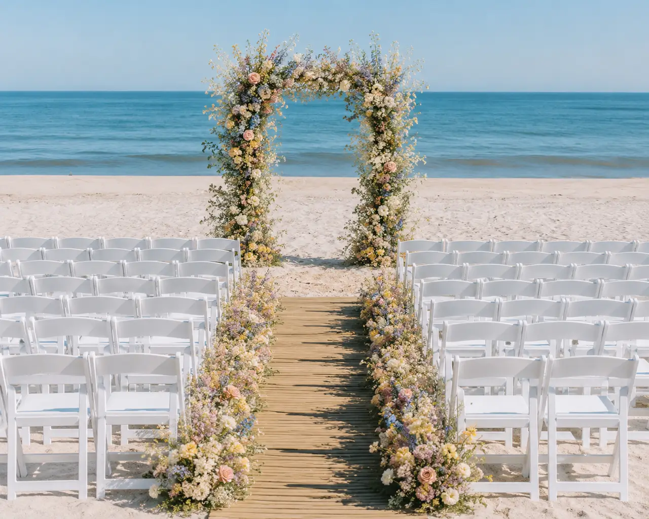 Oceanbleu at Westhampton Bath & Tennis beach ceremony