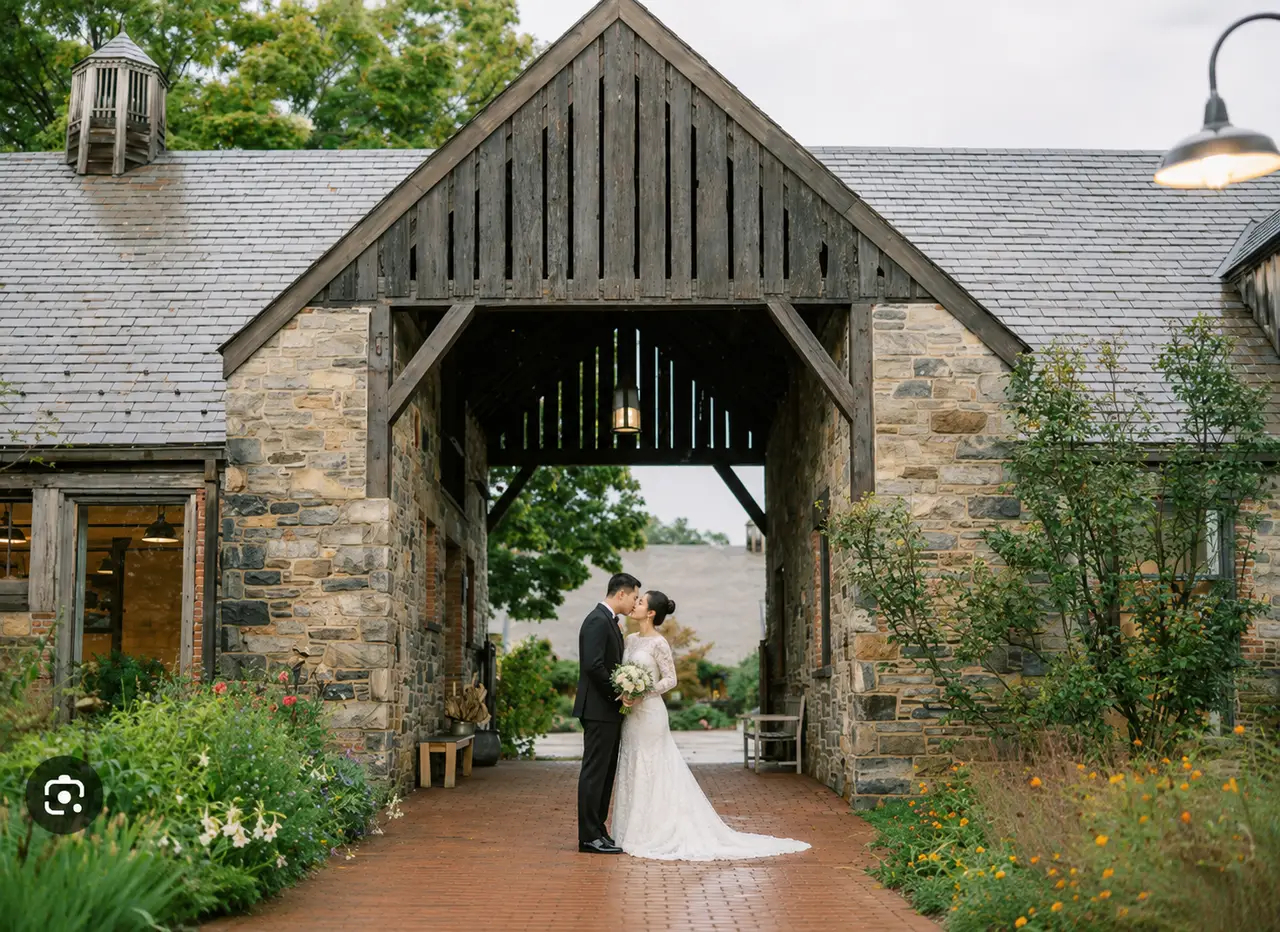 Blue Hill at Stone Barns bridal portrait