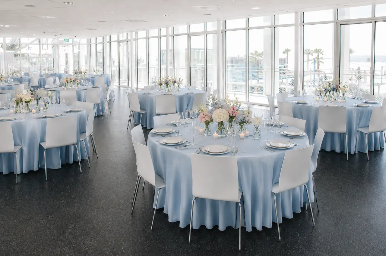 Annenberg Community Beach House waterfront wedding reception