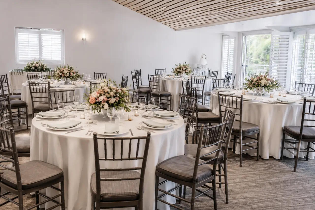 The Belamar Hotel wedding reception
