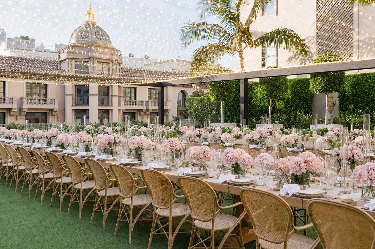 The Maybourne Beverly Hills wedding reception cost breakdown
