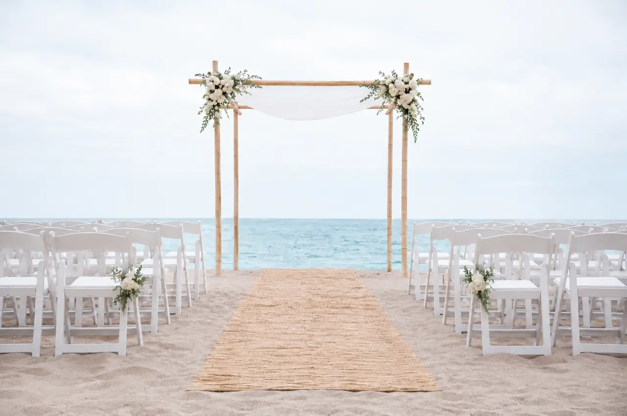 B Ocean Resort Fort Lauderdale beach ceremony