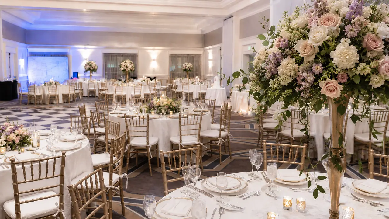 Hyatt Regency Coral Gables ballroom reception