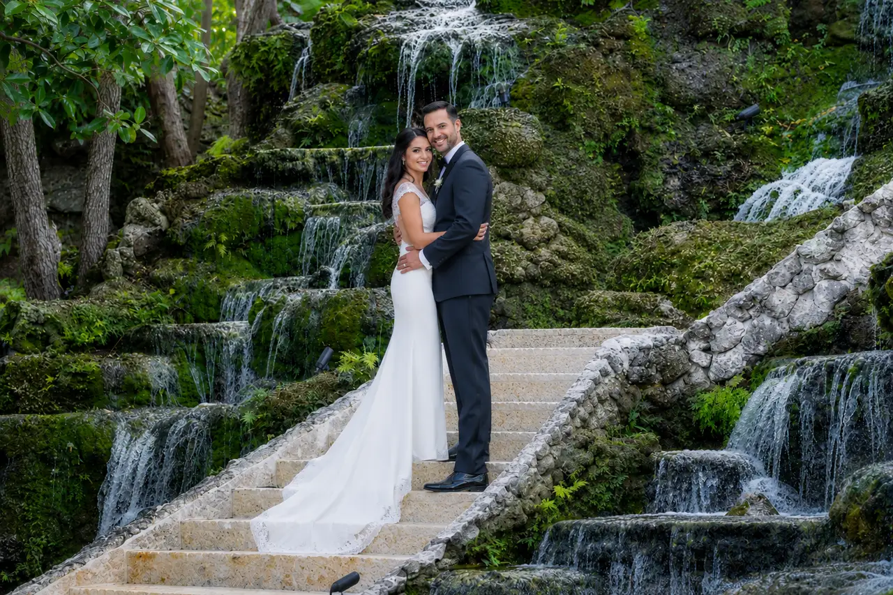 Mon Petit Garden bridal portrait