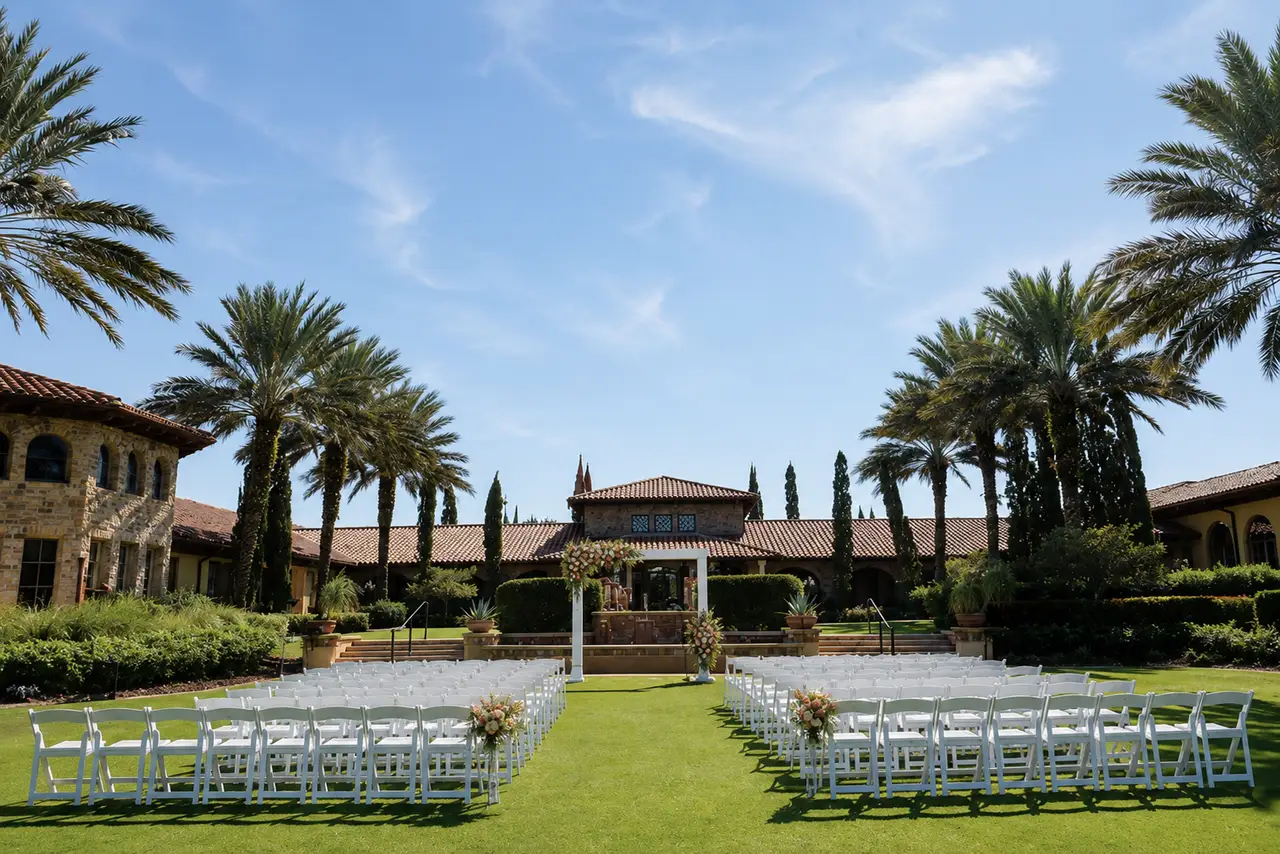 The Garden at Parkland ceremony
