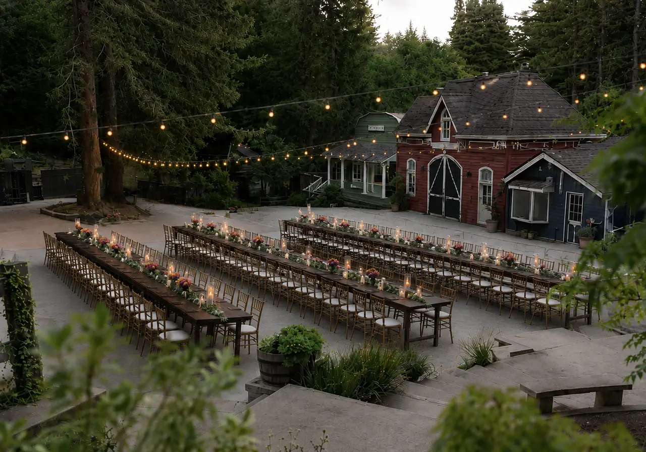 Kennolyn Events rustic reception