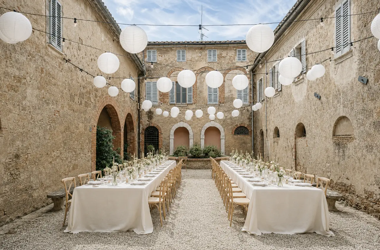 Sand Rock Farm intimate luxe reception