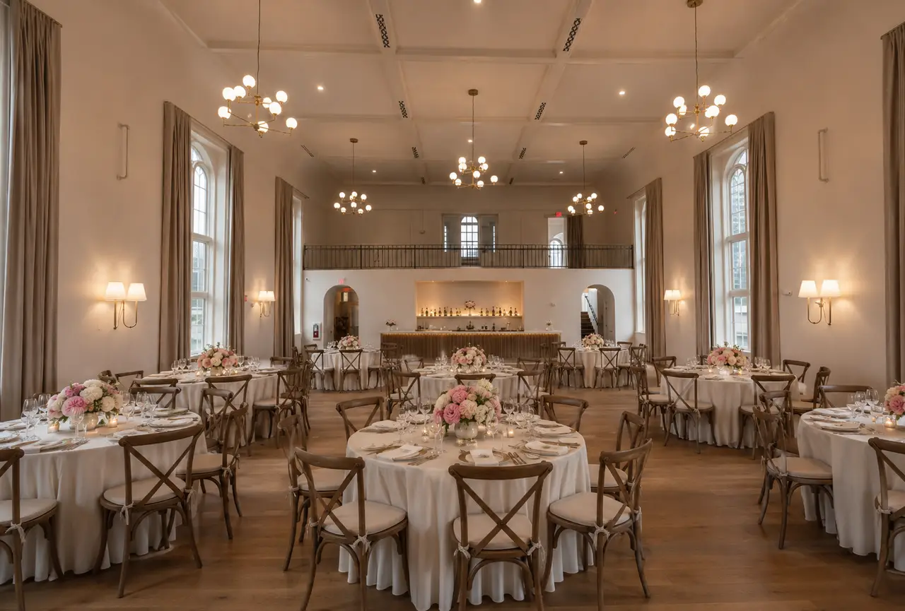 ELM Nashville elegant indoor reception