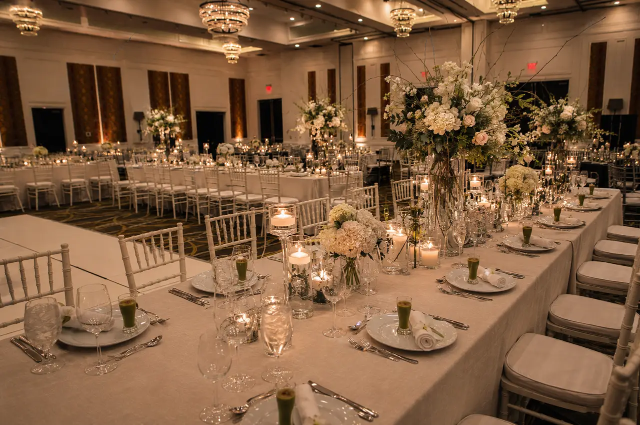 Hutton Hotel ballroom reception
