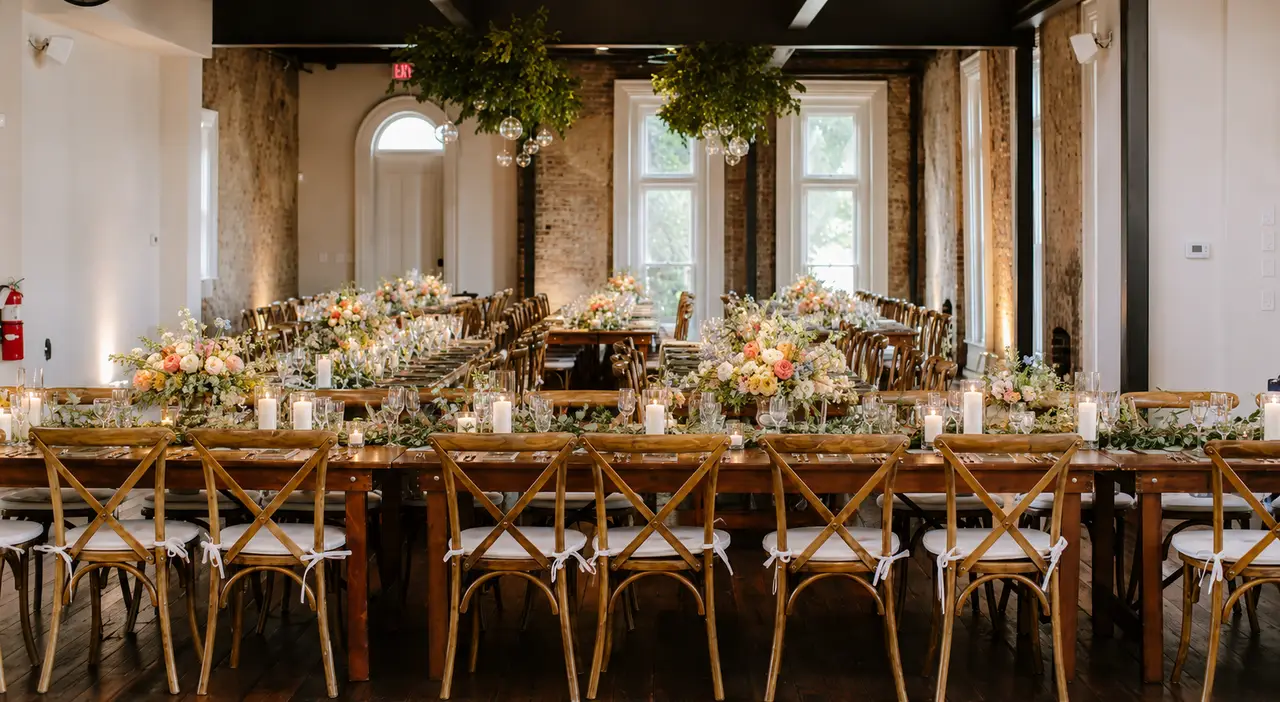 The Cordelle indoor reception