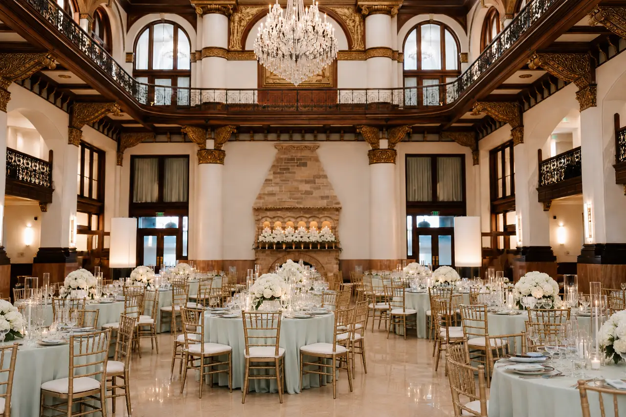The Union Station Nashville Yards Hotel indoor reception