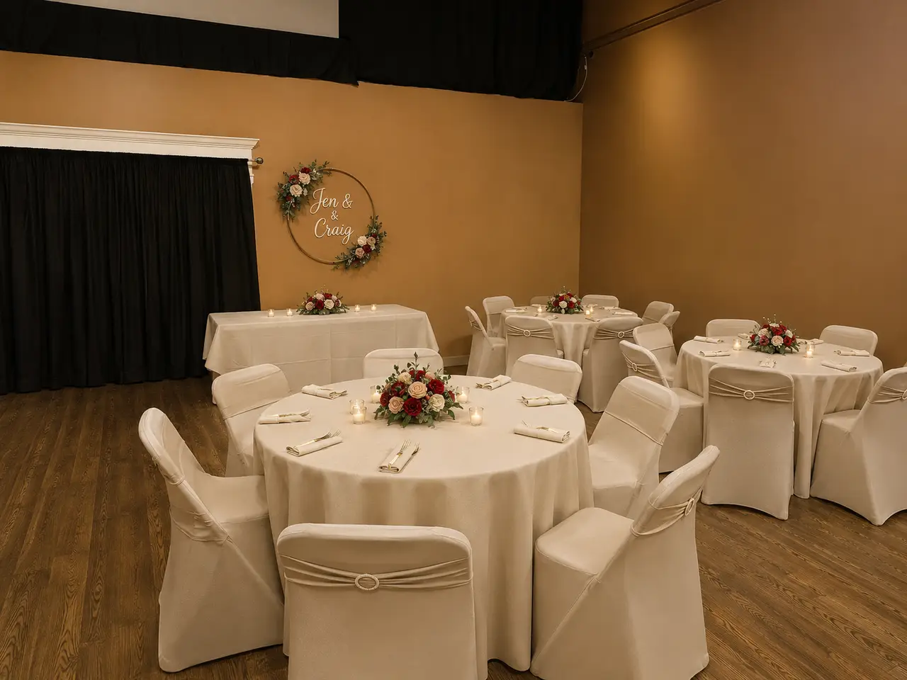 The Warehouse banquet reception