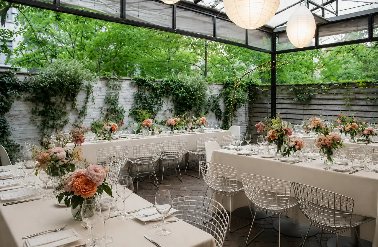 Bottino nyc restaurant intimate reception