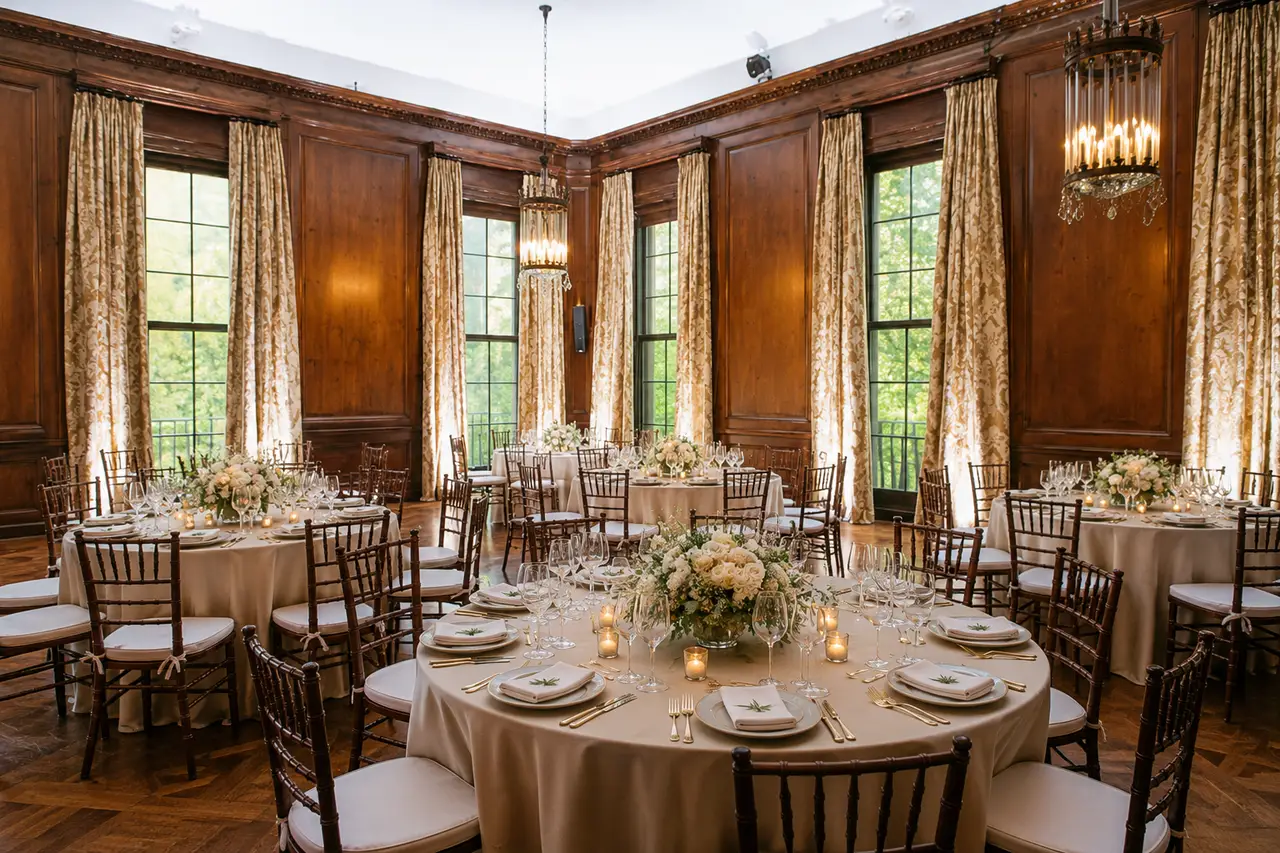 Harold Pratt House traditional reception room