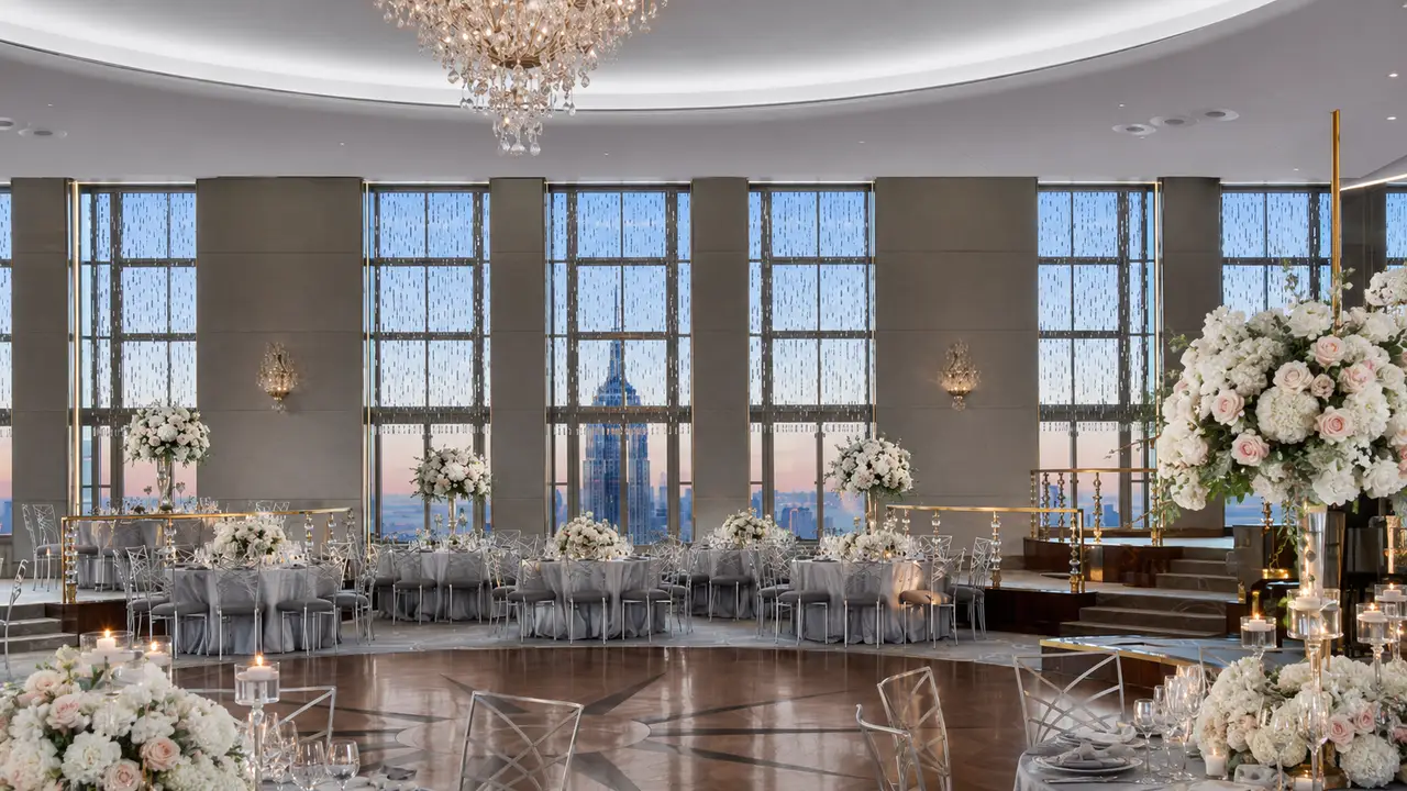 Rainbow Room elegant reception