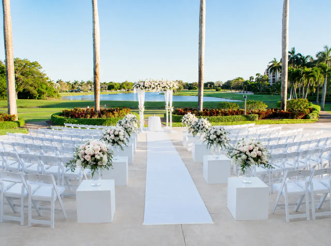 The Club at Boca Pointe ceremony