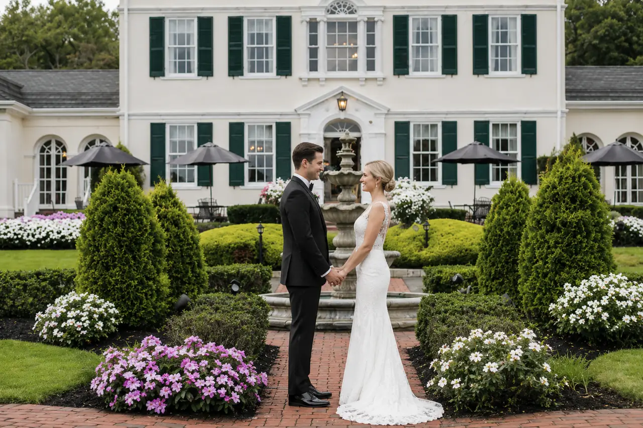 Pen Ryn Estate bridal portrait