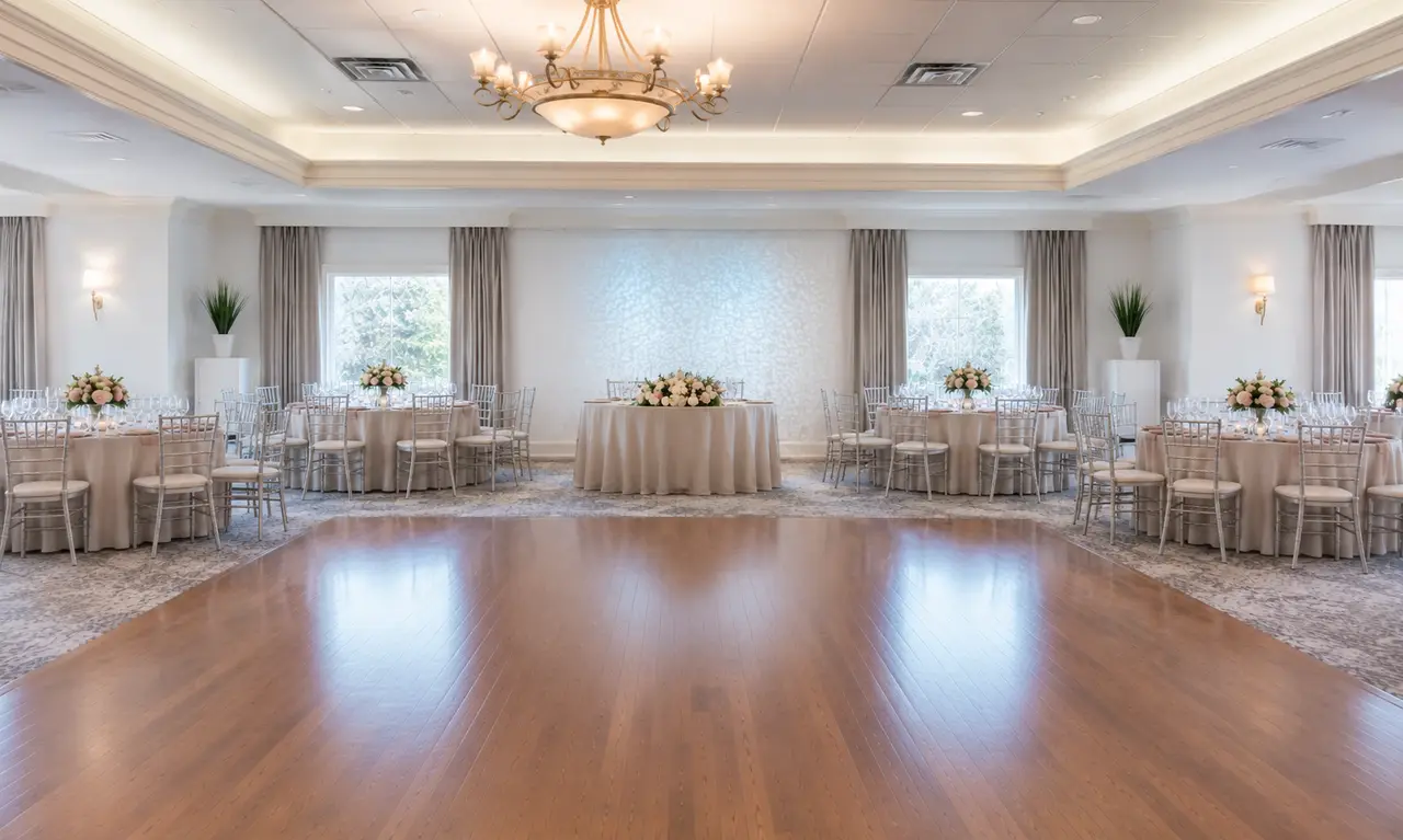 PineCrest Country Club ballroom reception