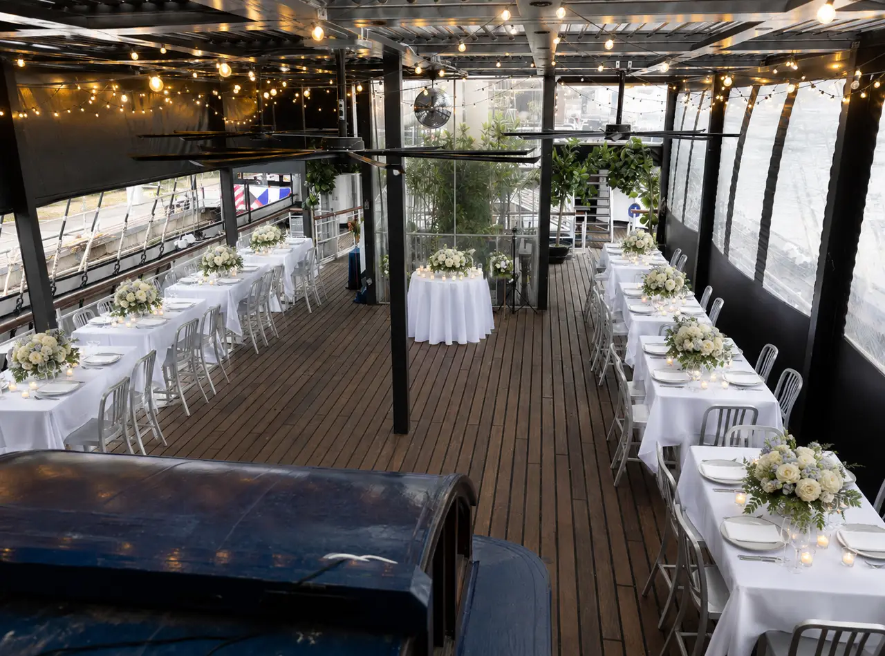 The Moshulu nautical reception