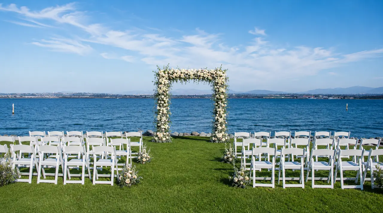 Loews Coronado Bay Resort marina ceremony