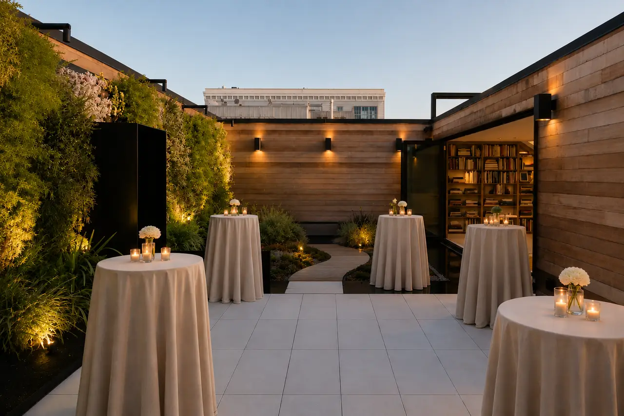 Four One Nine cokctail hour reception