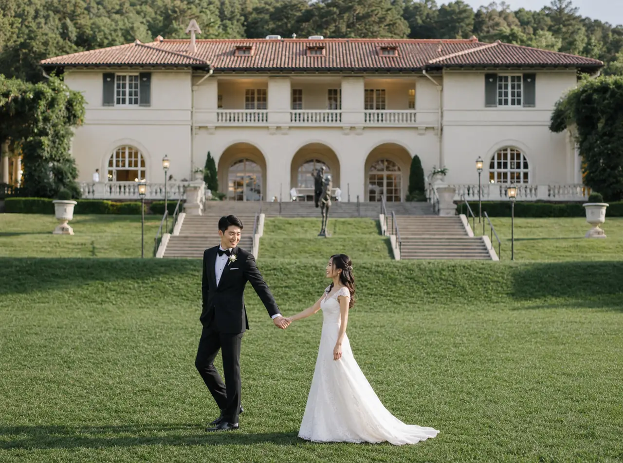 Montalvo Arts Center bridal portrait