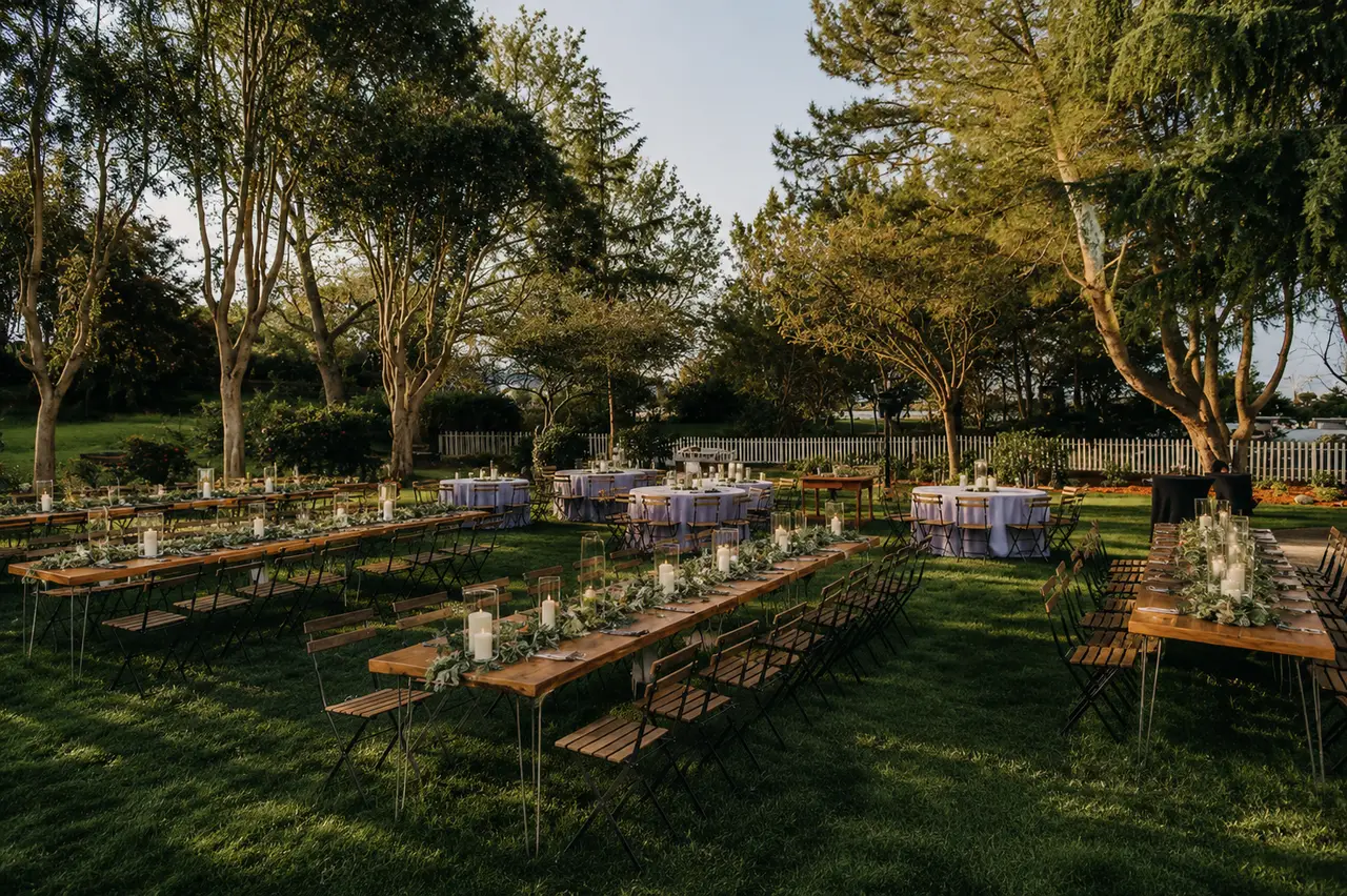 Rengstorff House garden reception