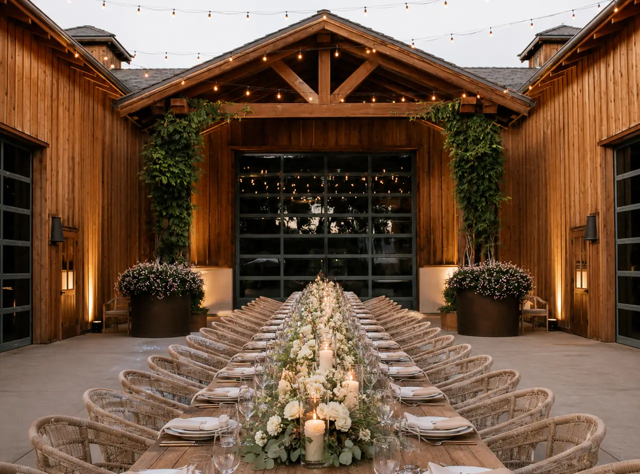 Roblar Winery intimate reception