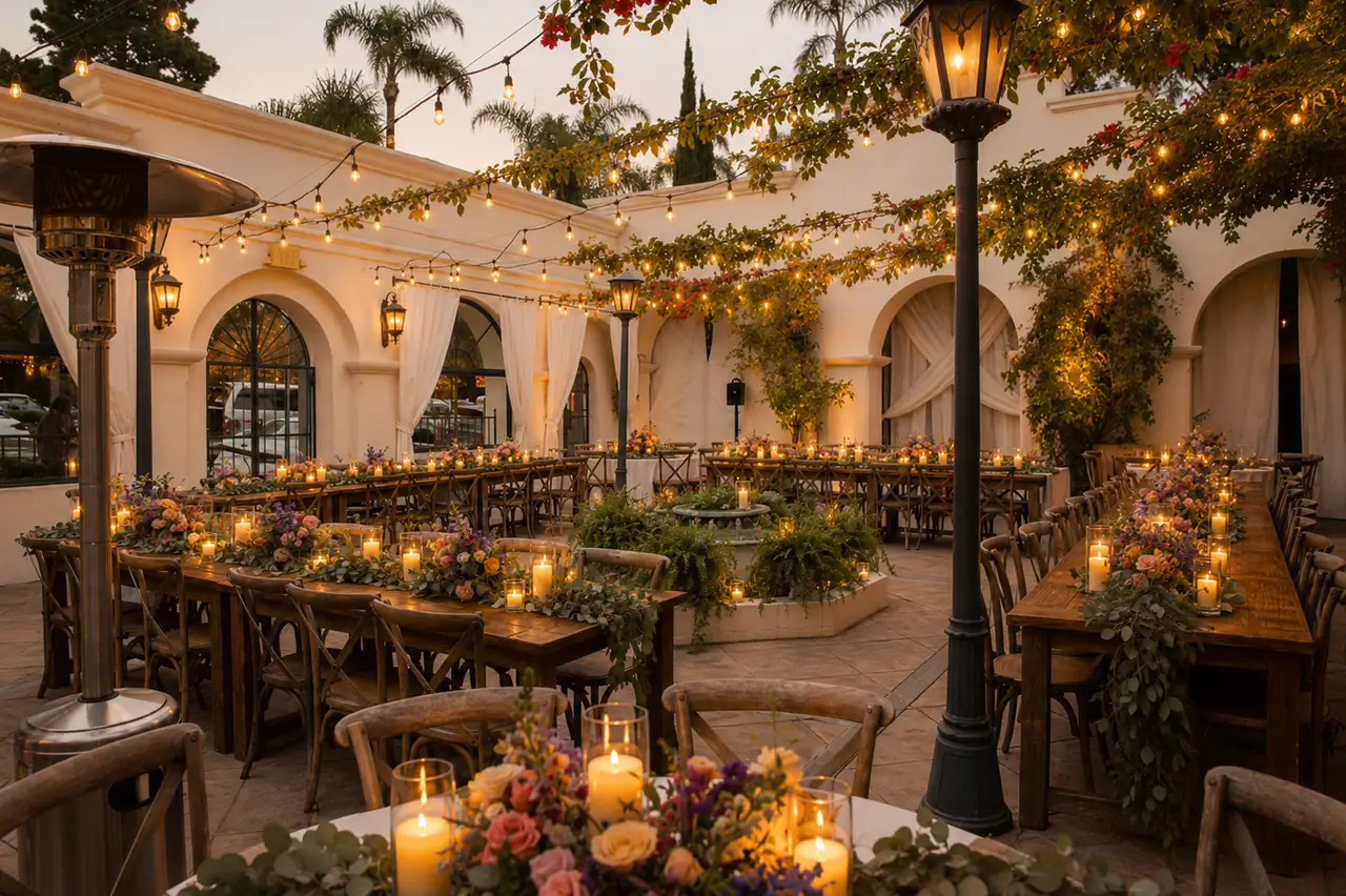 Santa Barbara Museum of Natural History Sea Center courtyard reception